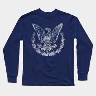 American Eagle 1878 (Silver Dollar) - Silver Long Sleeve T-Shirt